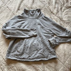 THE NORTH FACE women’s quarter zip asymmetrical sweater size large